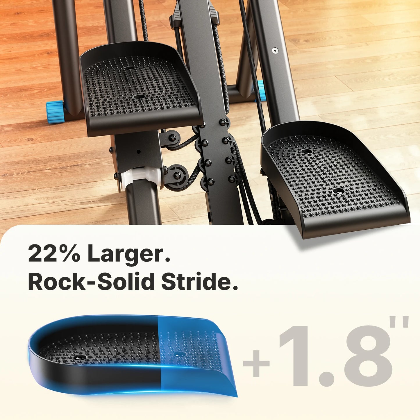 MERACH Foldable Stair Stepper Indoor Full Body Workout Machine