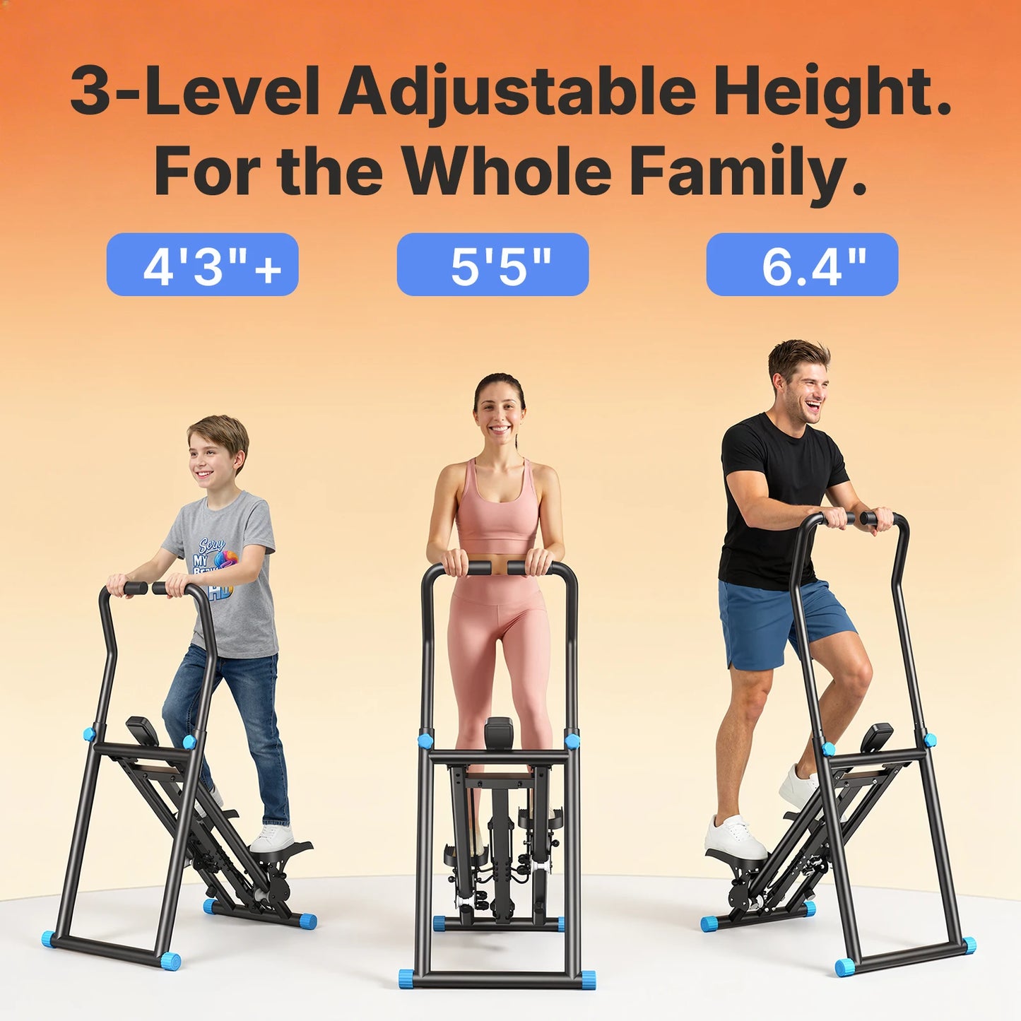 MERACH Foldable Stair Stepper Indoor Full Body Workout Machine