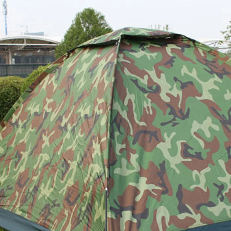 US 1-2 Person Outdoor Camping Tent Waterproof for Family Camouflage Hiking
