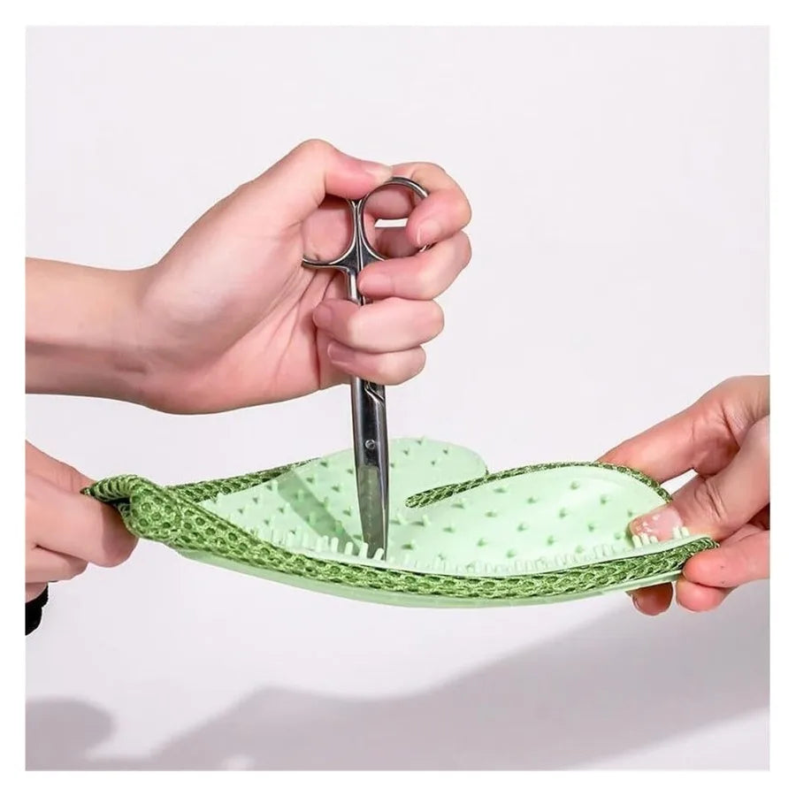 Silicone Grooming Gloves, Anti-Static and Hair-Free, Suitable for Cats and Dogs, Pet Grooming Tools