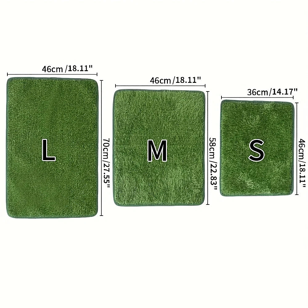 Ultimate Washable Dog Grass Mat For Training And Odor Control