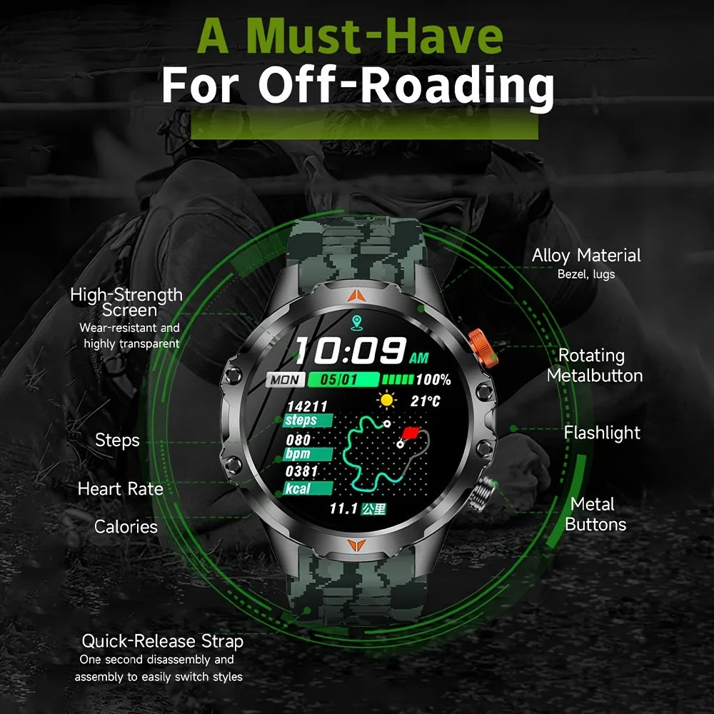 SENBONO AMOLED Smartwatch IP68 Waterproof With 25 Day Battery Life