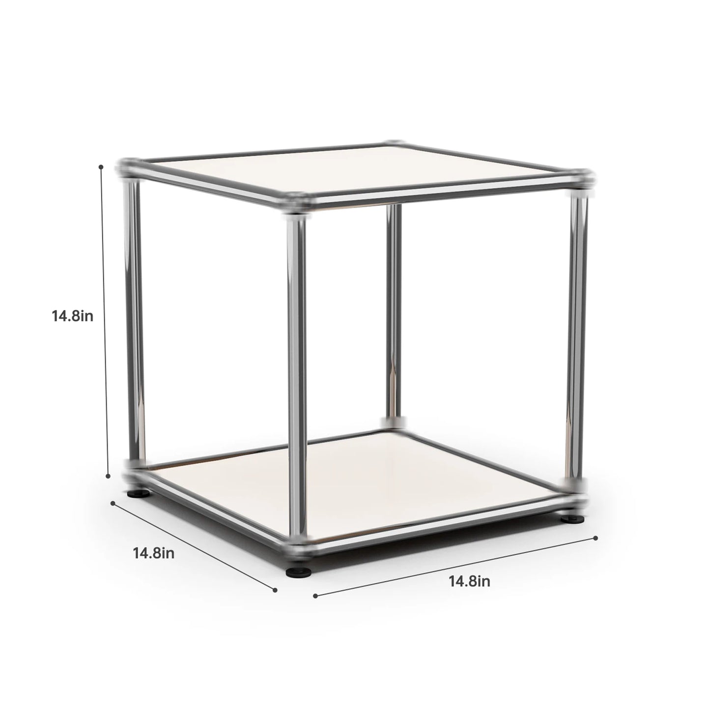 Stainless Steel Storage Cabinet and TV Stand for Living Room