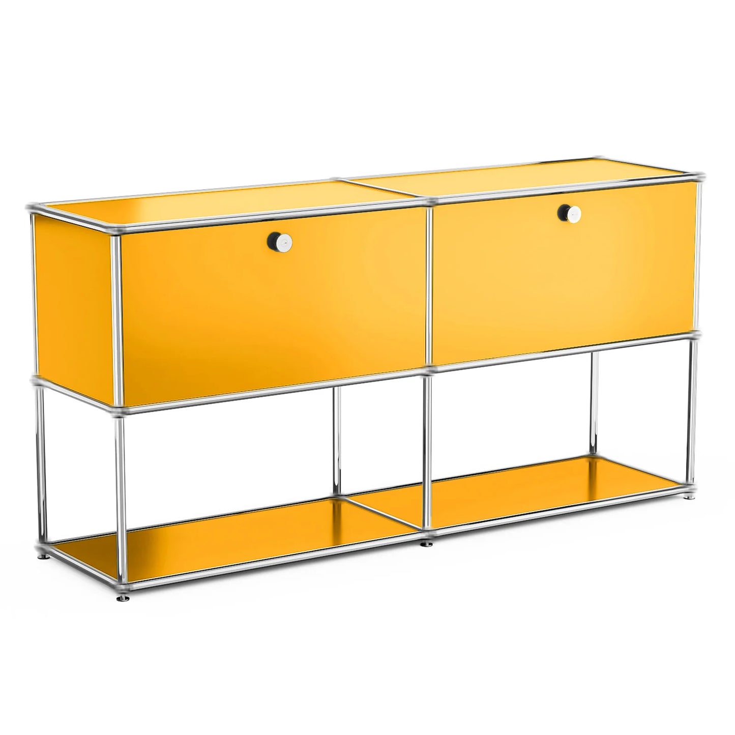 Stainless Steel Storage Cabinet and TV Stand for Living Room