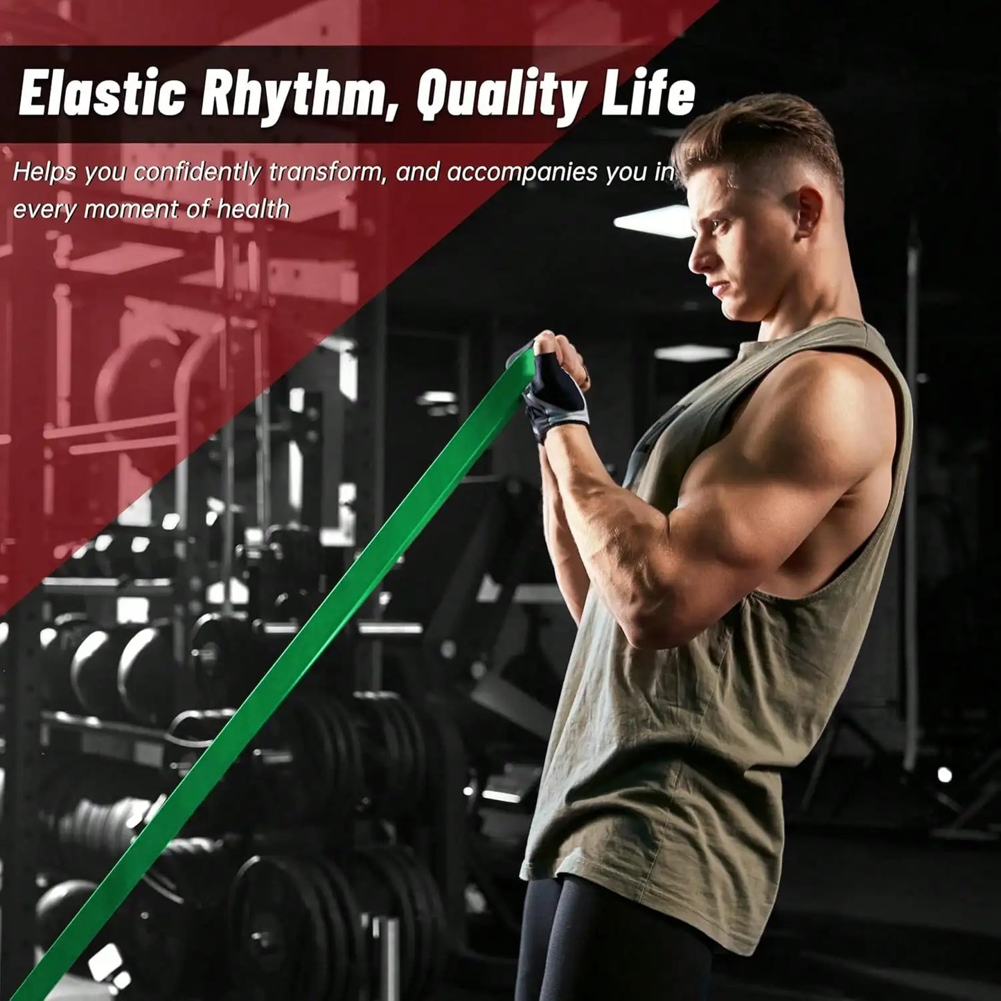 Multifunctional Resistance Bands Set For Pull Ups And Full Body