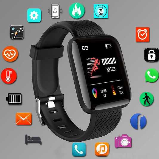CHAONB Smartwatch Men Women Android iOS Fitness Tracker Bluetooth 4.0