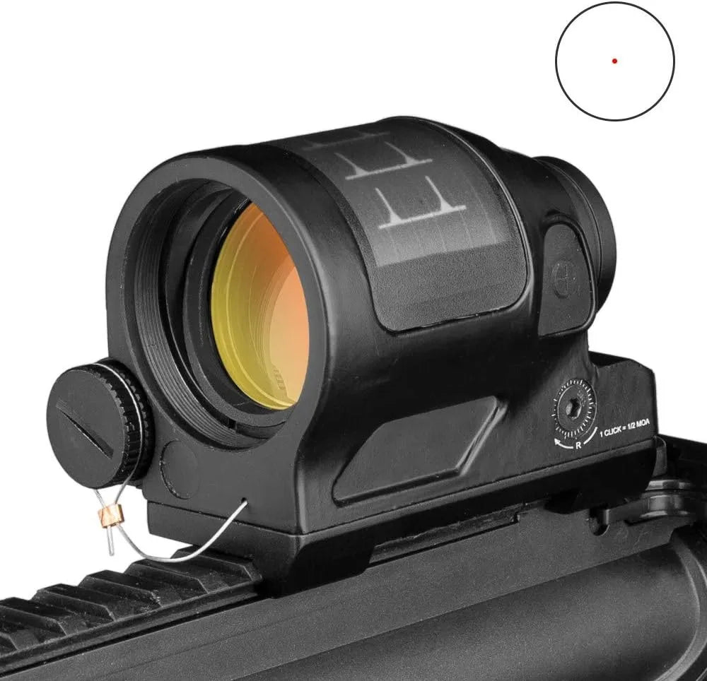 Nabila Red Dot Reflex Sight Solar Powered Rifle Scope With QD Mount