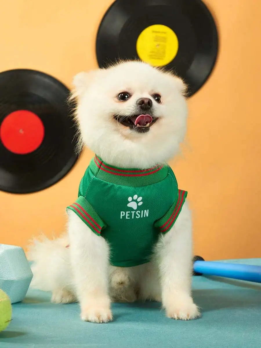 Mexican National Team Style Pet Jersey With English Number Print