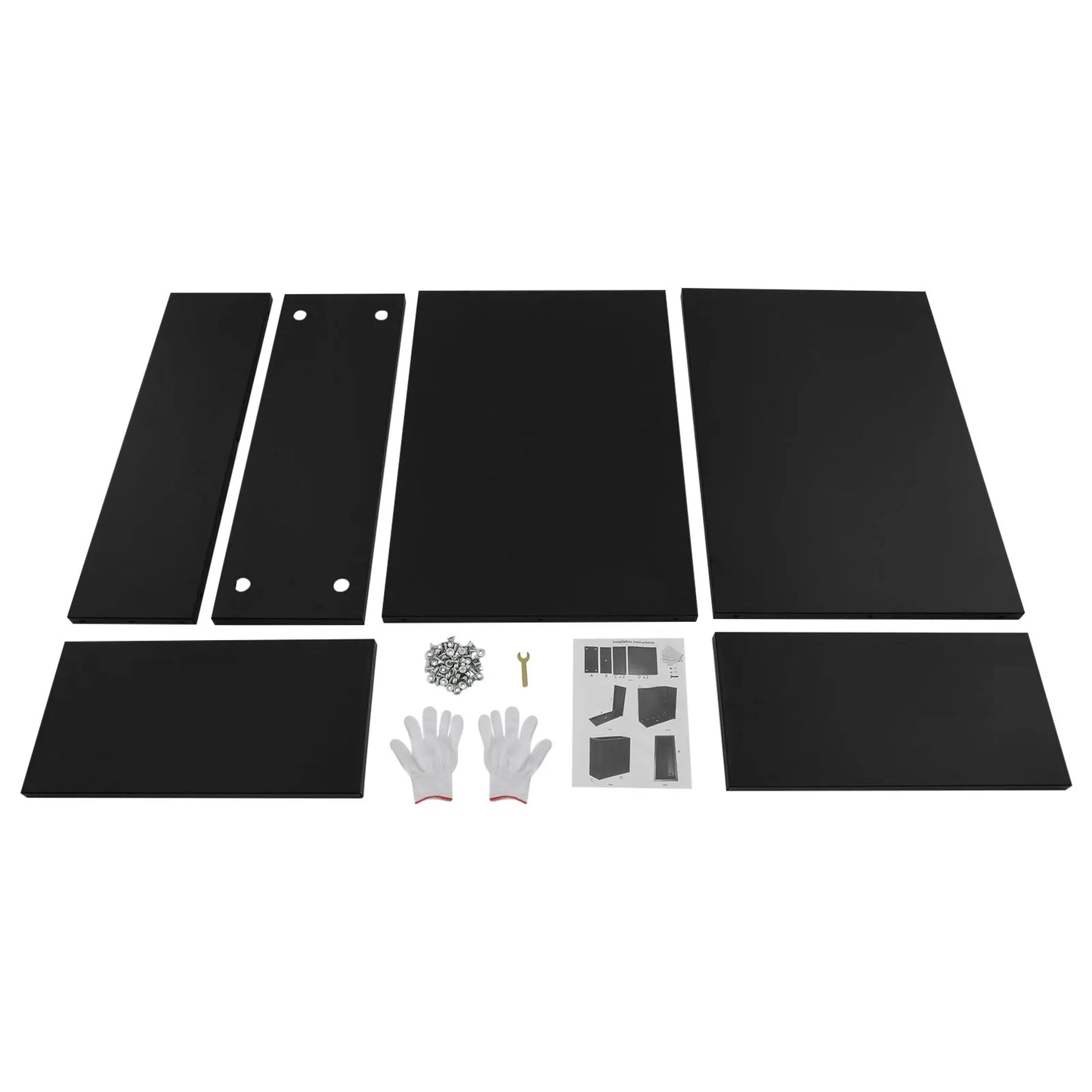 Metal Planter Box With Removable Insert Shelf| 38*16*20in Indoor and Outdoor Raised Garden Planting Box