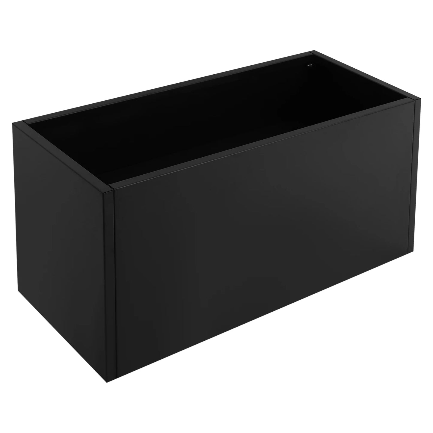 Metal Planter Box With Removable Insert Shelf| 38*16*20in Indoor and Outdoor Raised Garden Planting Box
