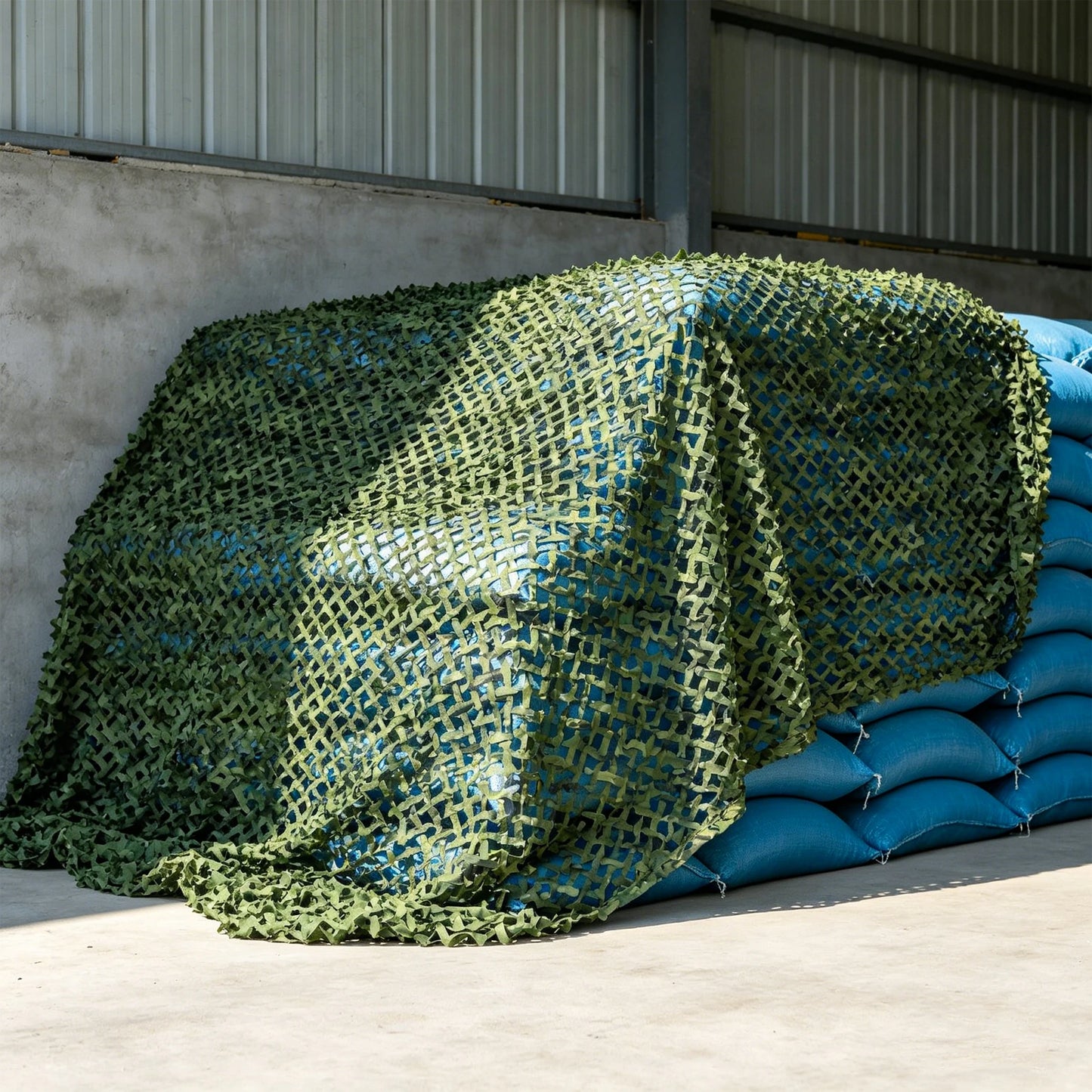 6*3m Hunting Net, 150D Polyester Camouflage Net, Outdoor Camouflage Net for Camping, Shading, Decoration, Suitable for Various Seasons