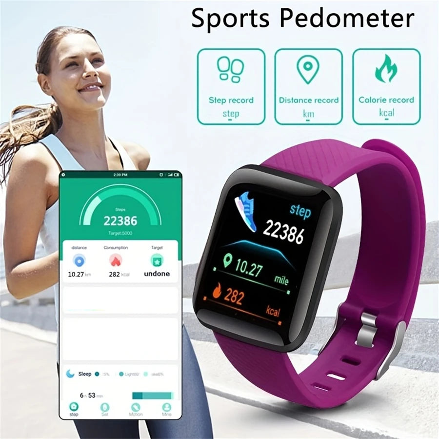 CHAONB Smartwatch Men Women Android iOS Fitness Tracker Bluetooth 4.0