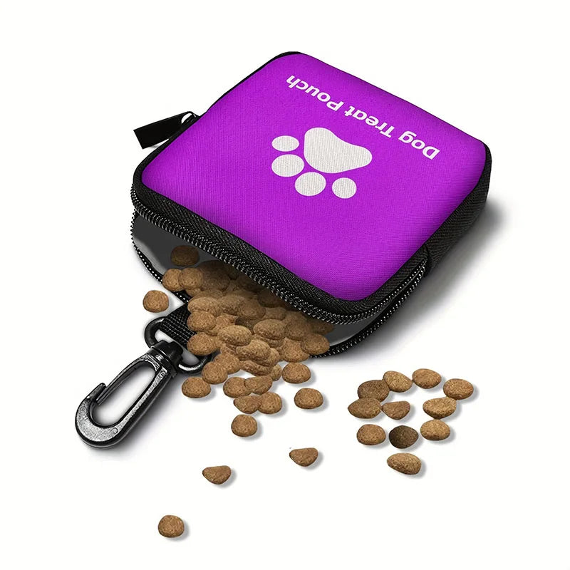 Portable Dog Treat Bag Multifunctional for Outdoor Training