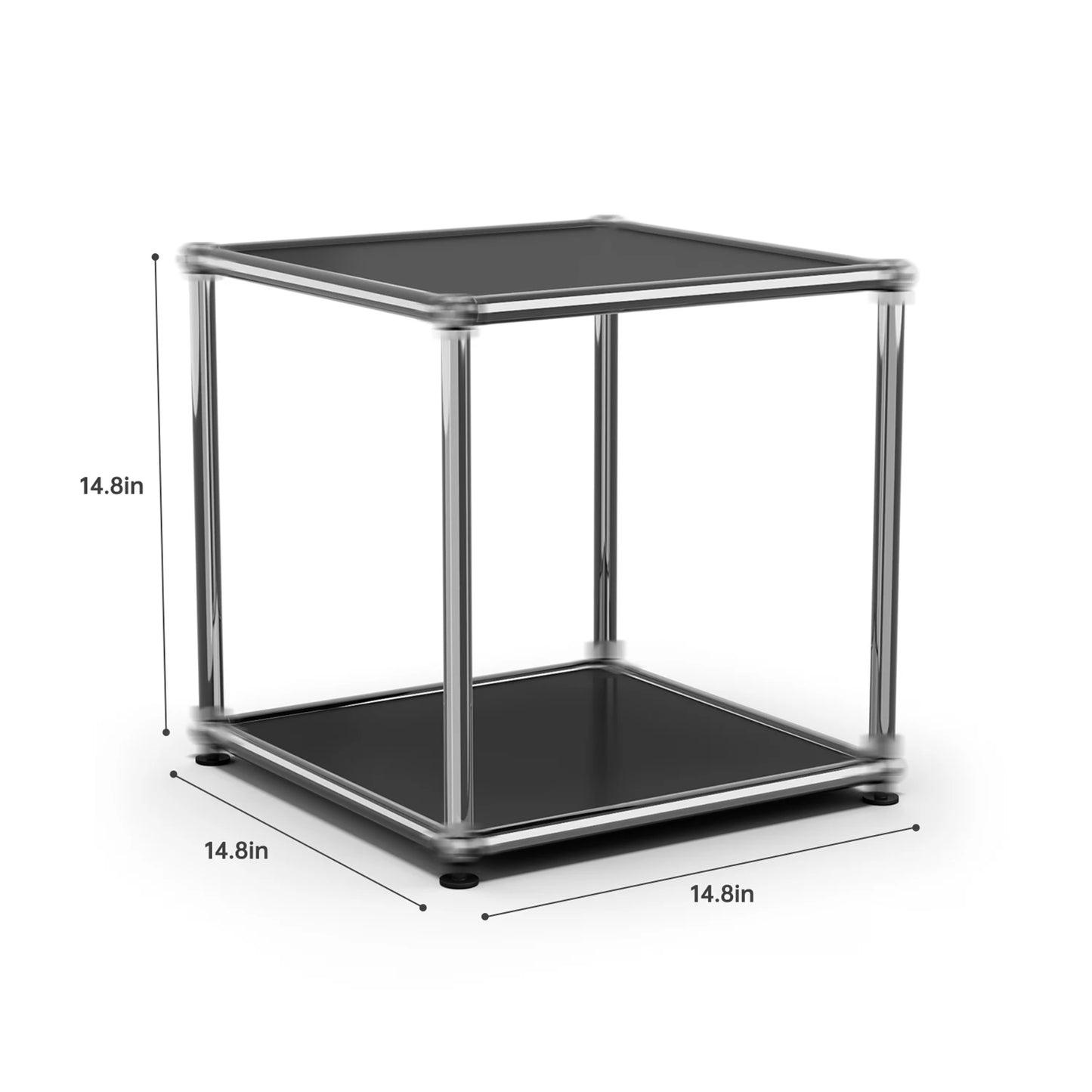 Stainless Steel Storage Cabinet and TV Stand for Living Room